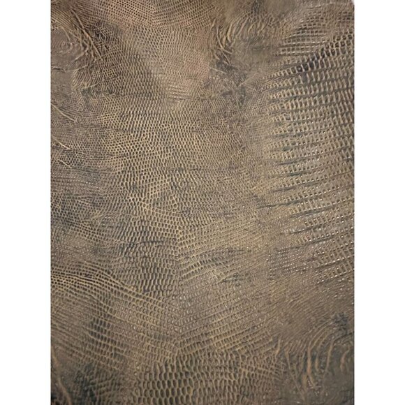 Set Of 2 Faux Leather Reptile Print Pillow Covers, Mystic Valley Traders - Picture 8 of 8